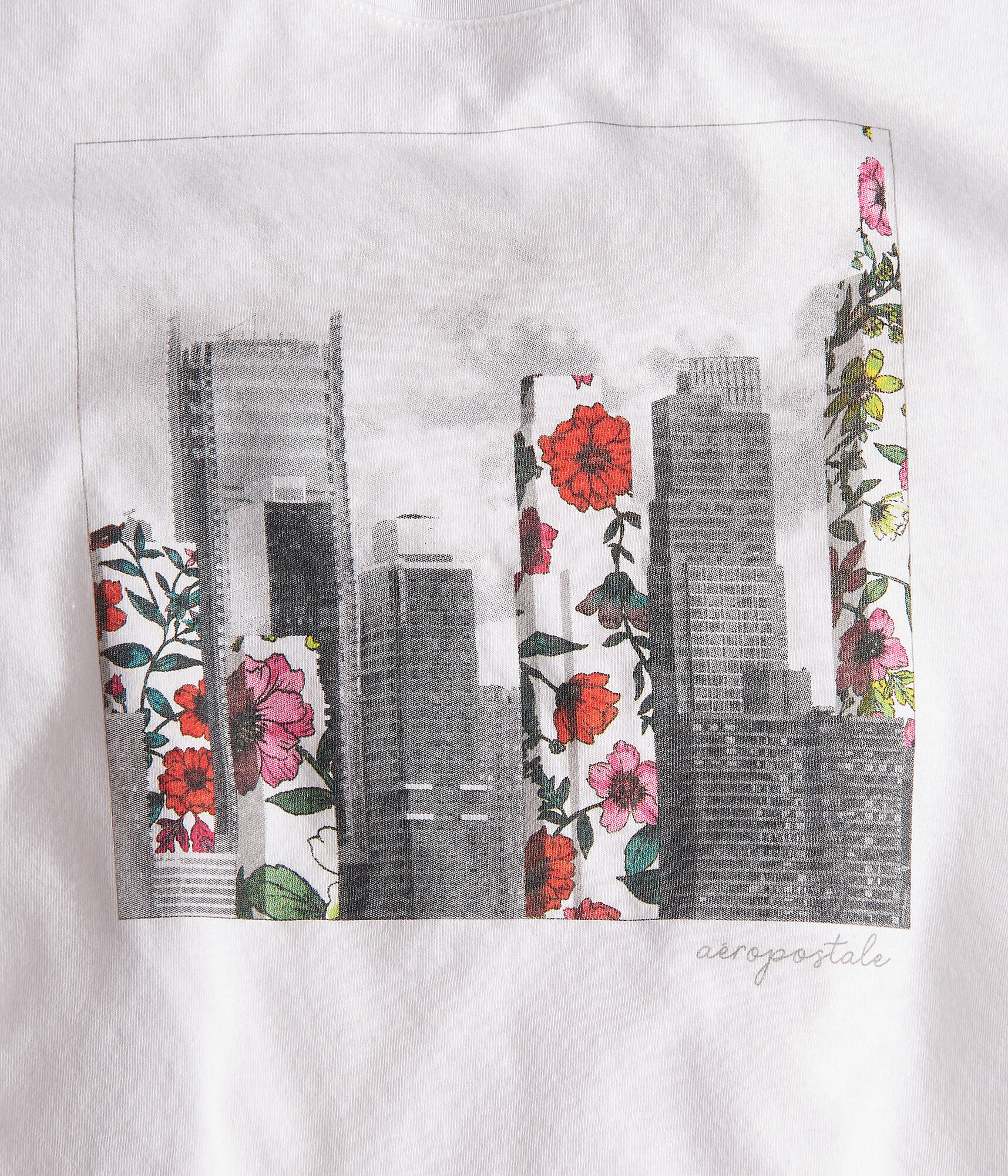 Floral City Graphic Tee