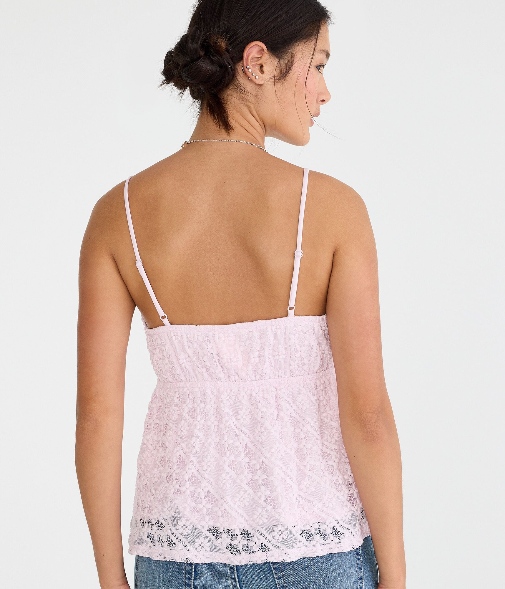 Floral Lace V-Neck Cami