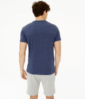 Aeropostale North East Circle Appliqué Graphic Tee***
