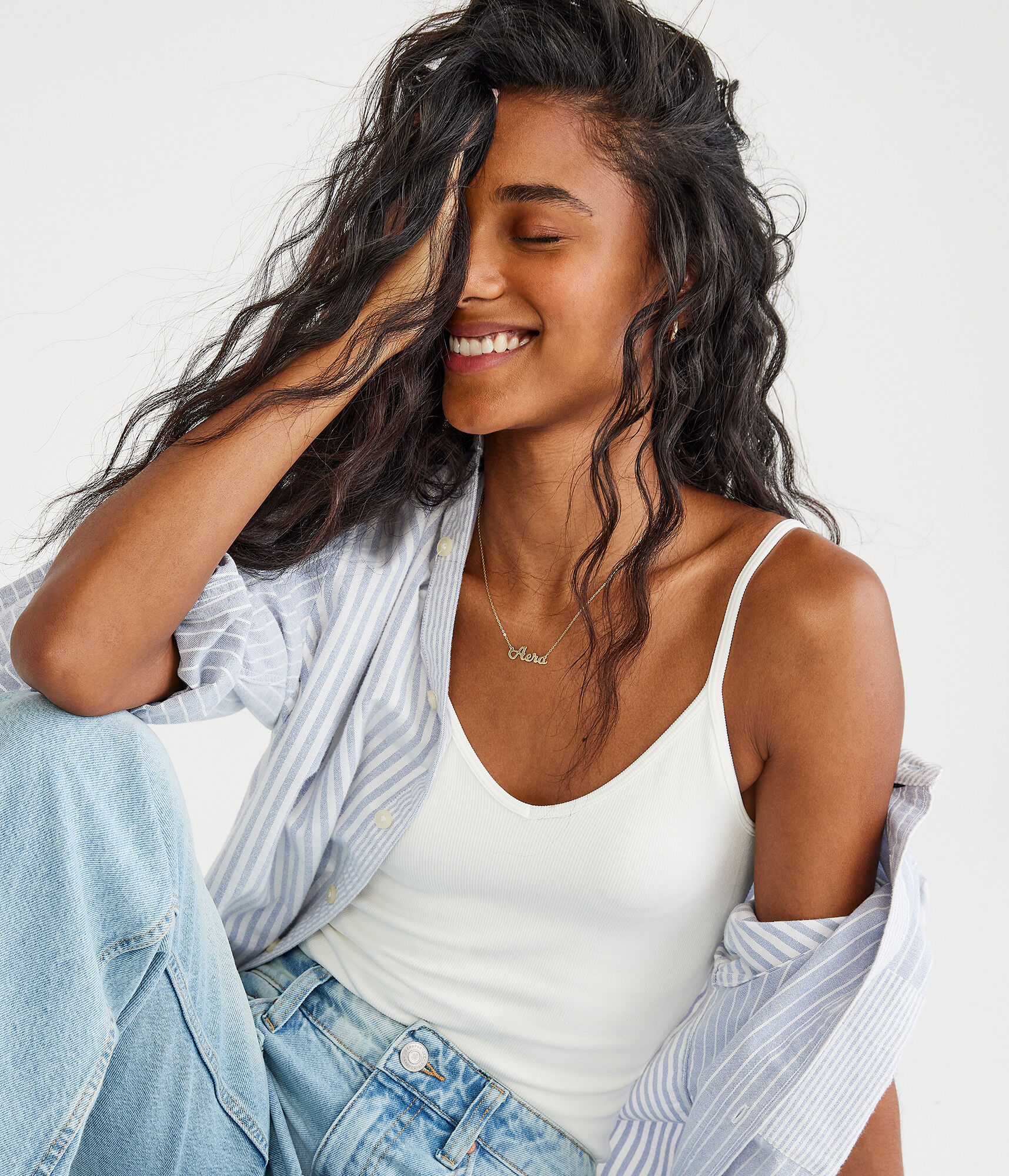 Seriously Soft Sculpt V-Neck Tank