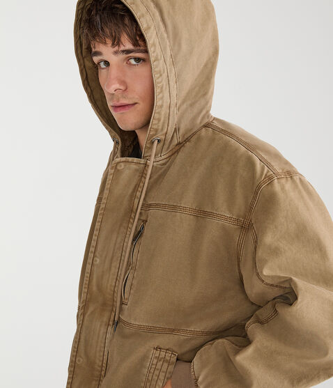 Hooded Workwear Jacket Hooded Workwear Jacket