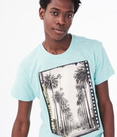 Los Angeles California Palm Tree Graphic Tee
