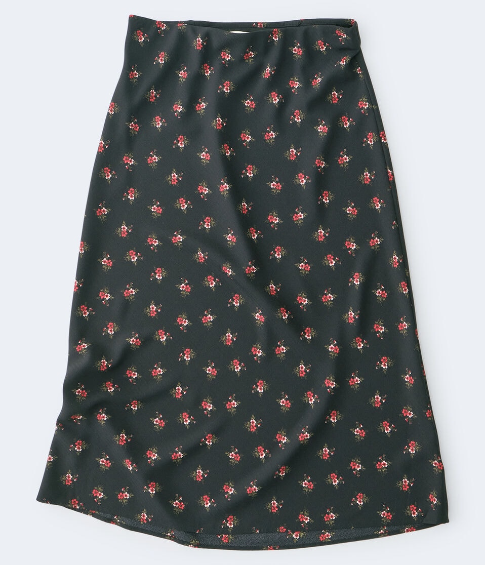 Floral Midi Skirt