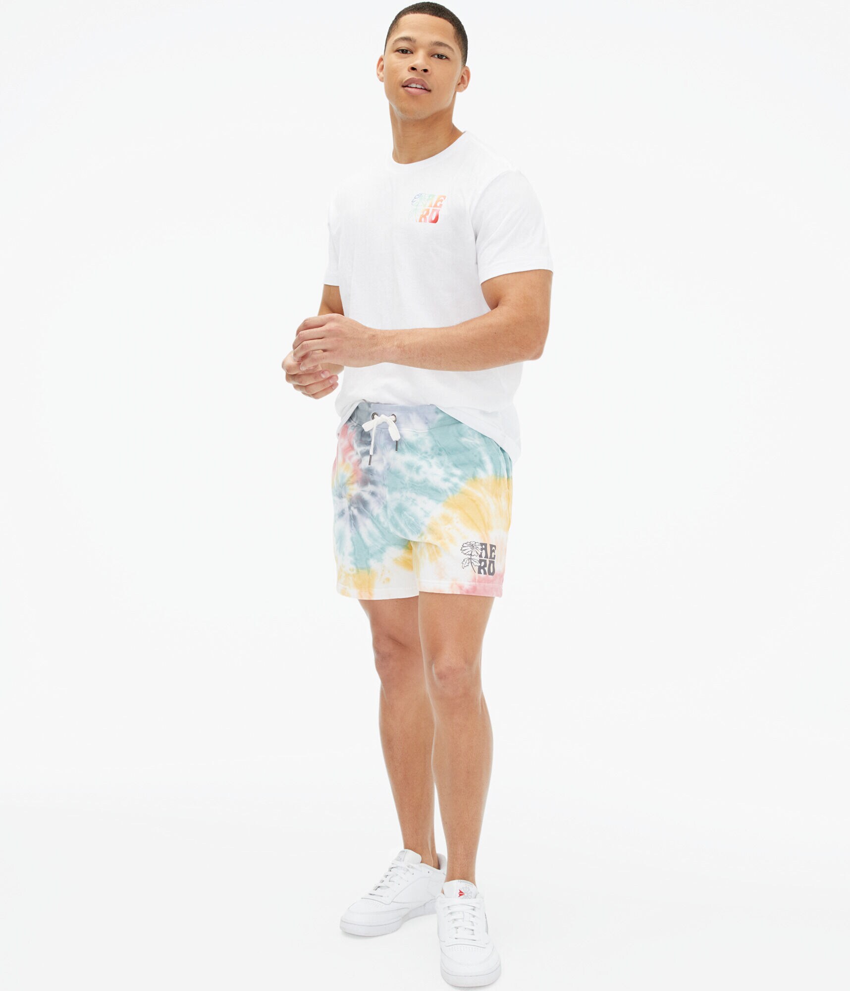 Aero Rainbow Flower Graphic Tee