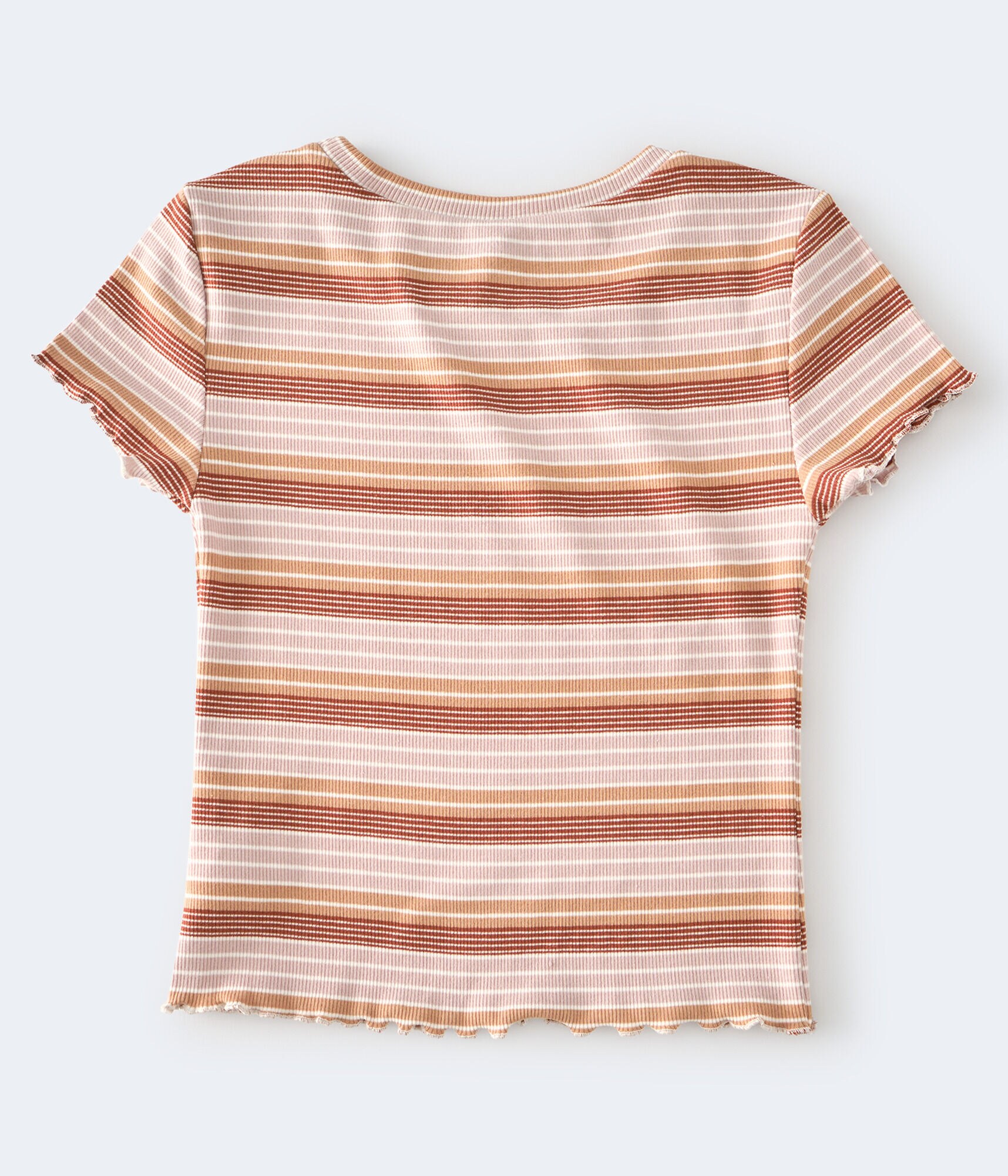 Striped Shrunken Tee