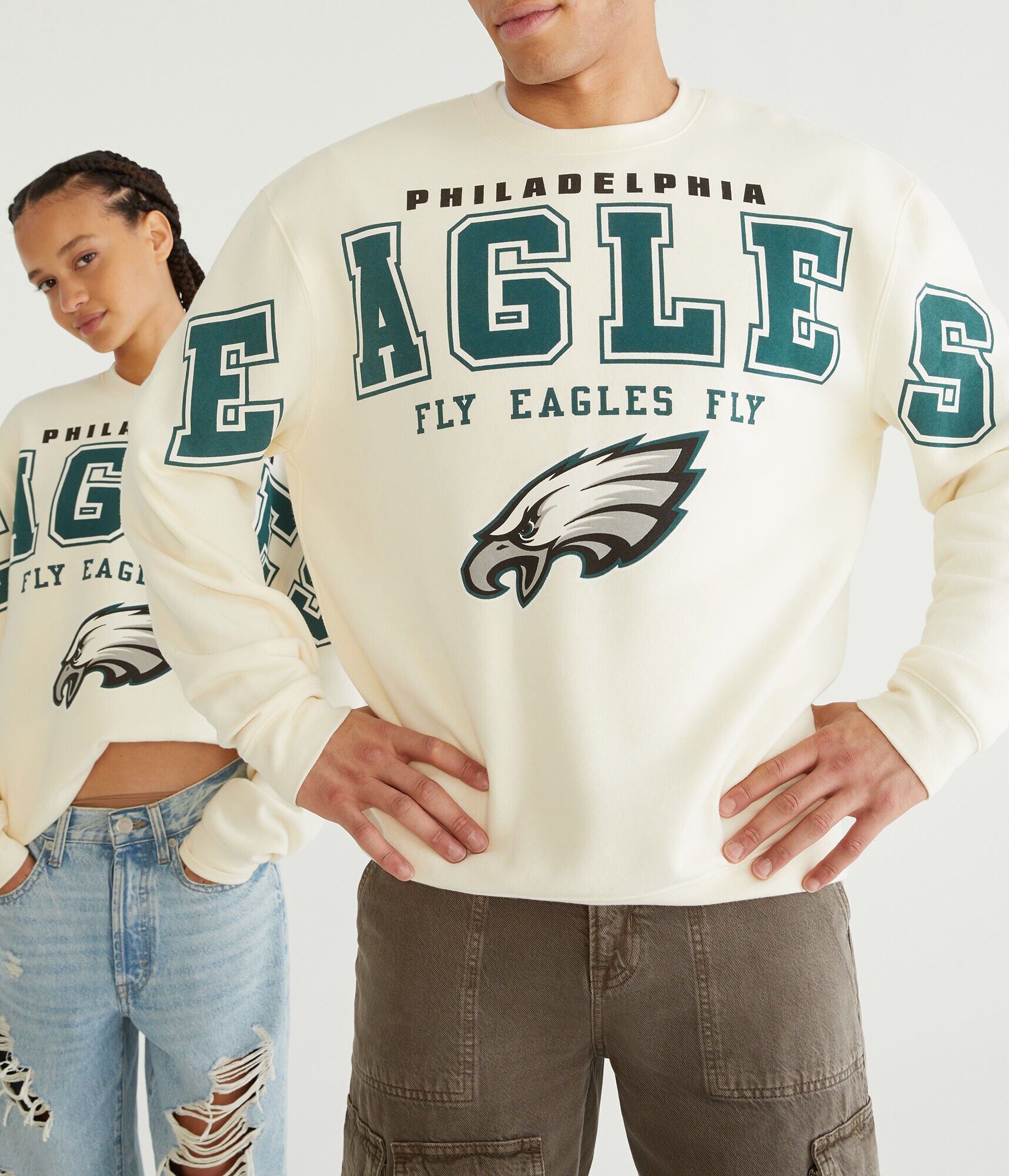 Philadelphia Eagles Crew Sweatshirt