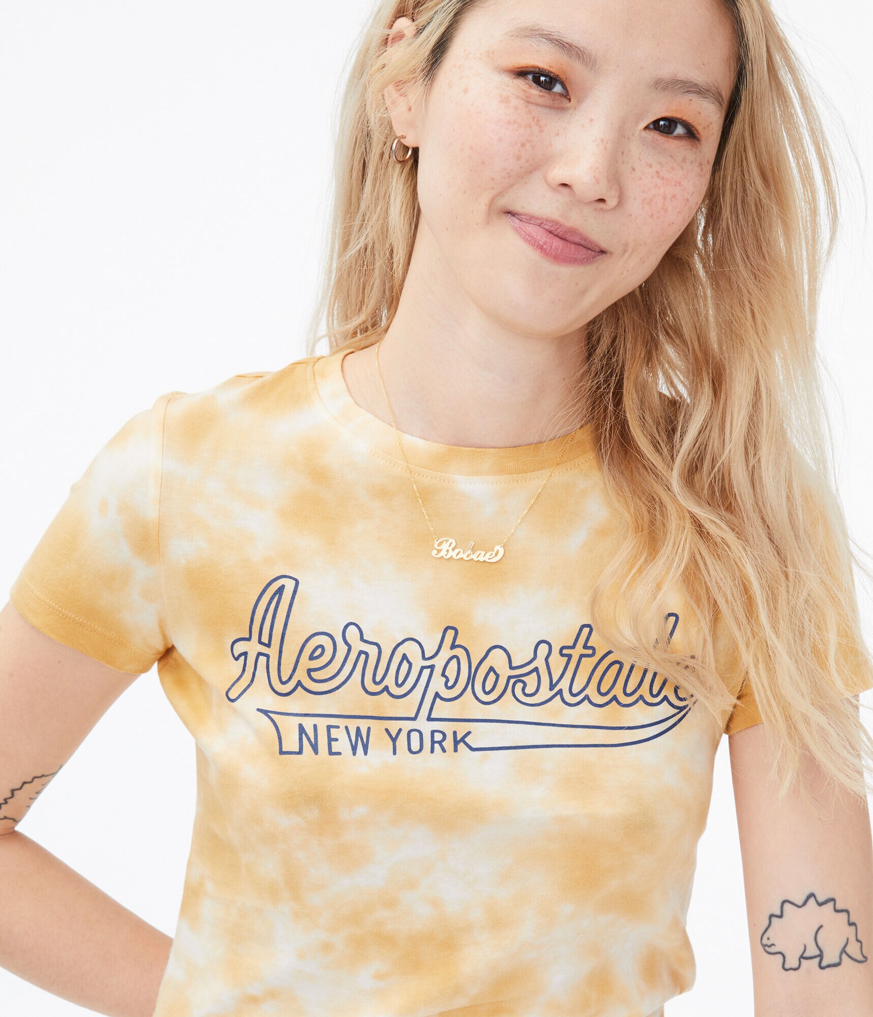Aeropostale New York Tie-Dye Graphic Tee