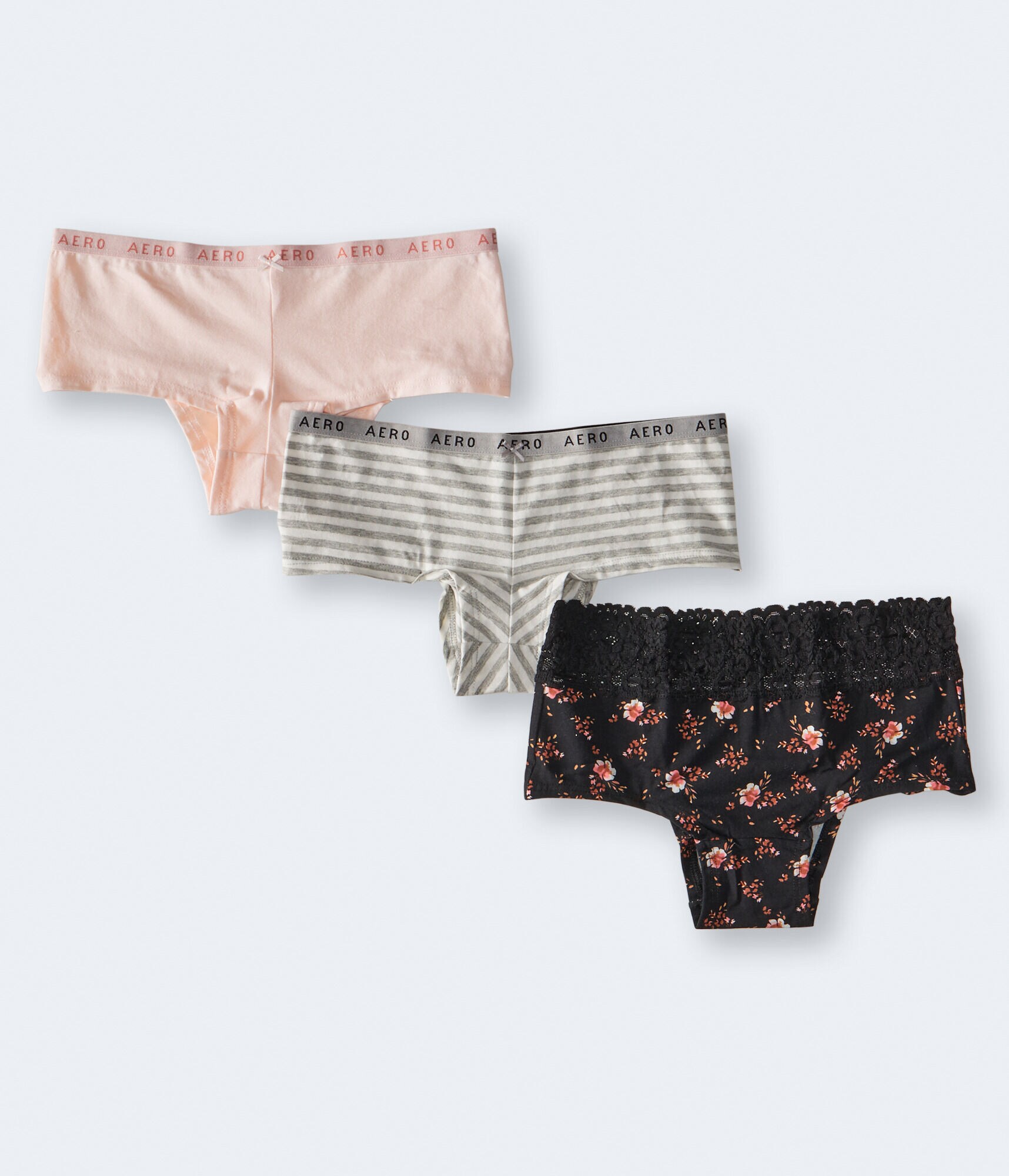 Boyshort Underwear 3-Pack