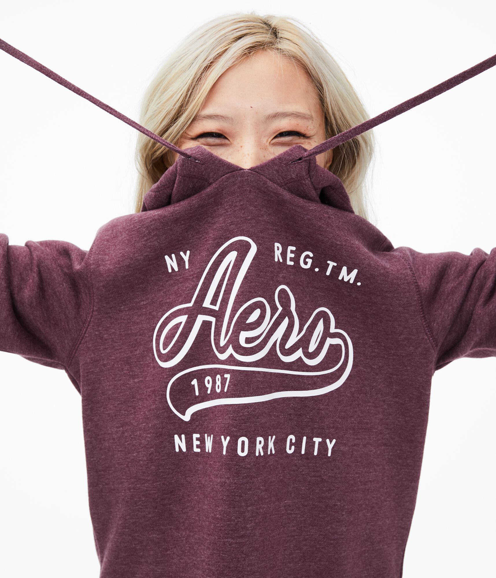 Aero Script Pullover Hoodie