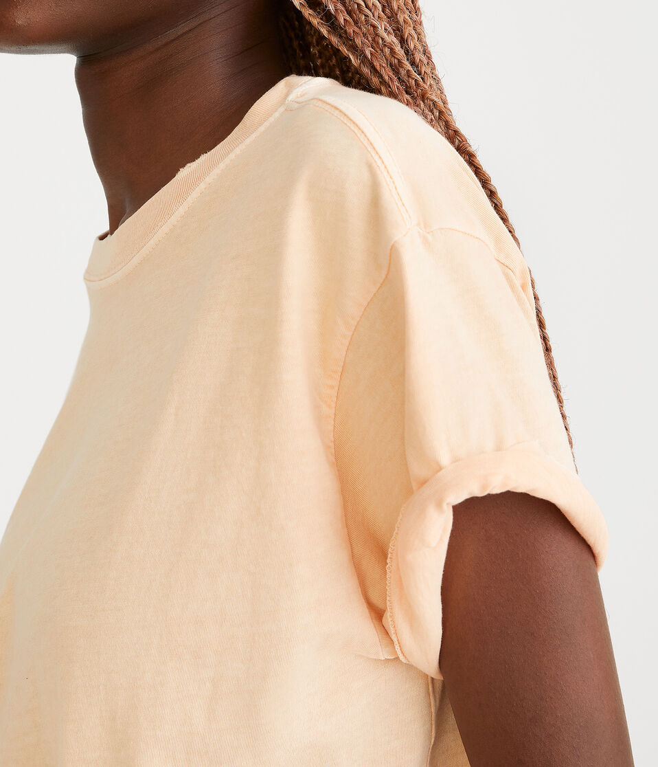 Washed Loose Fit Crew Tee