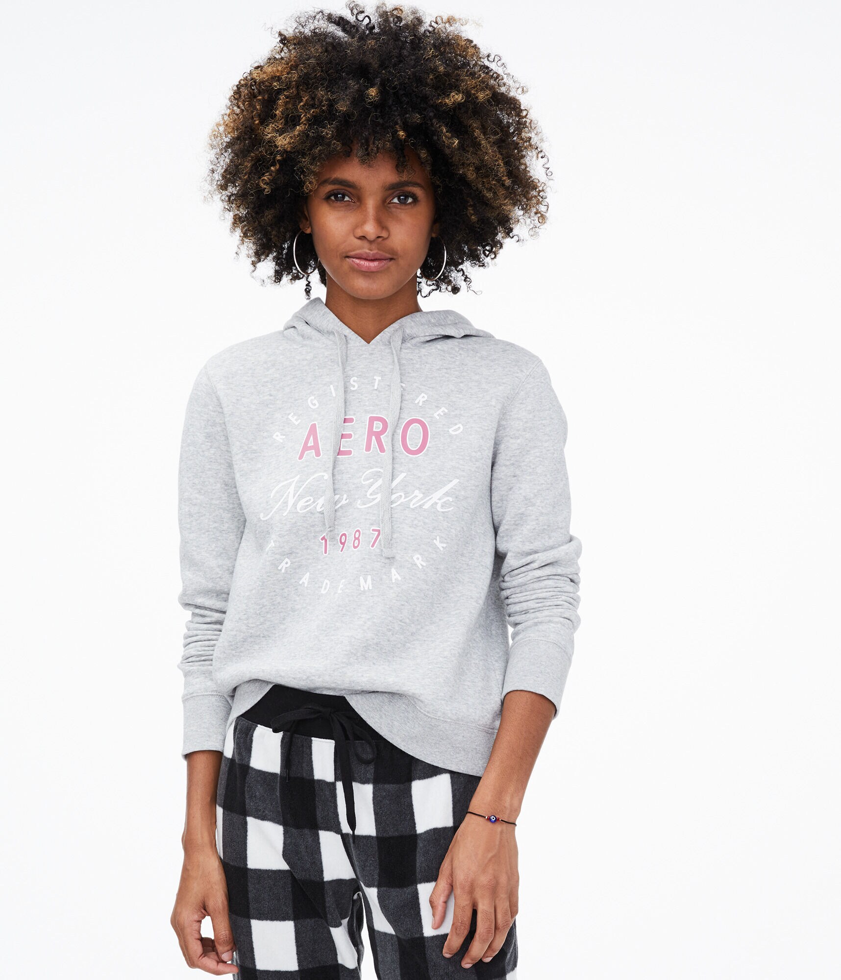 Aero New York Circle Pullover Hoodie