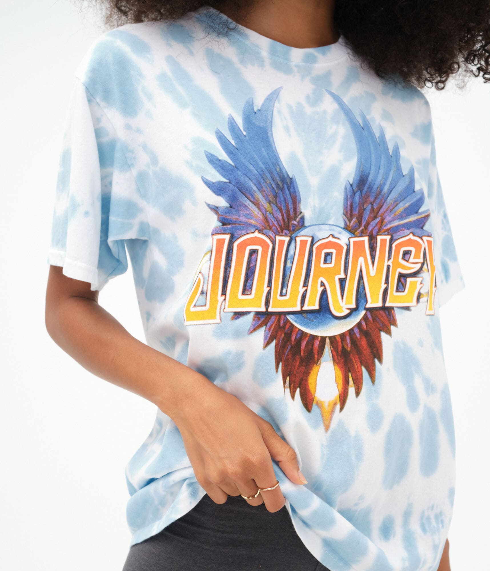 tie dye journey shirt