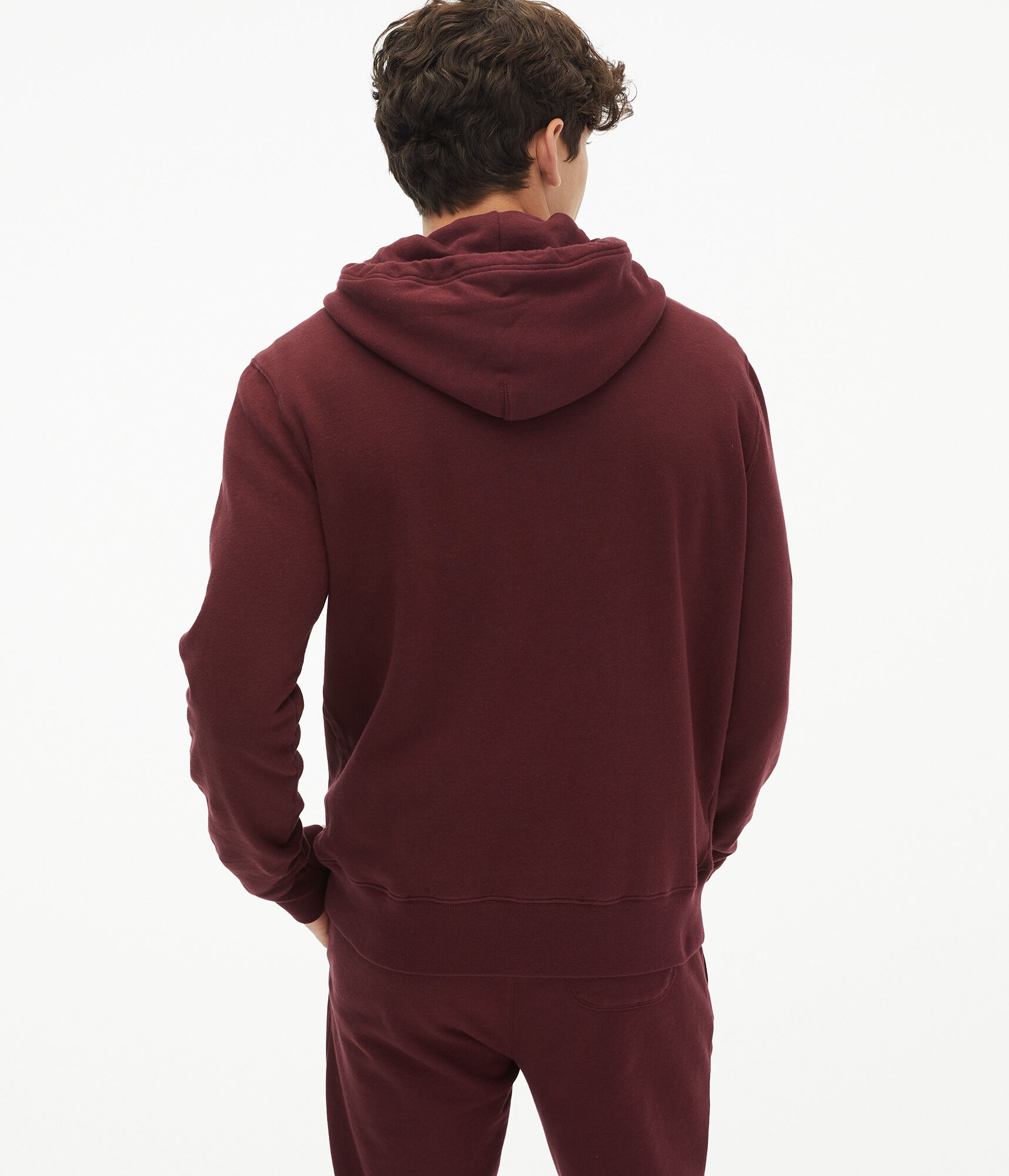 Aeropostale Letter Box Logo Pullover Hoodie