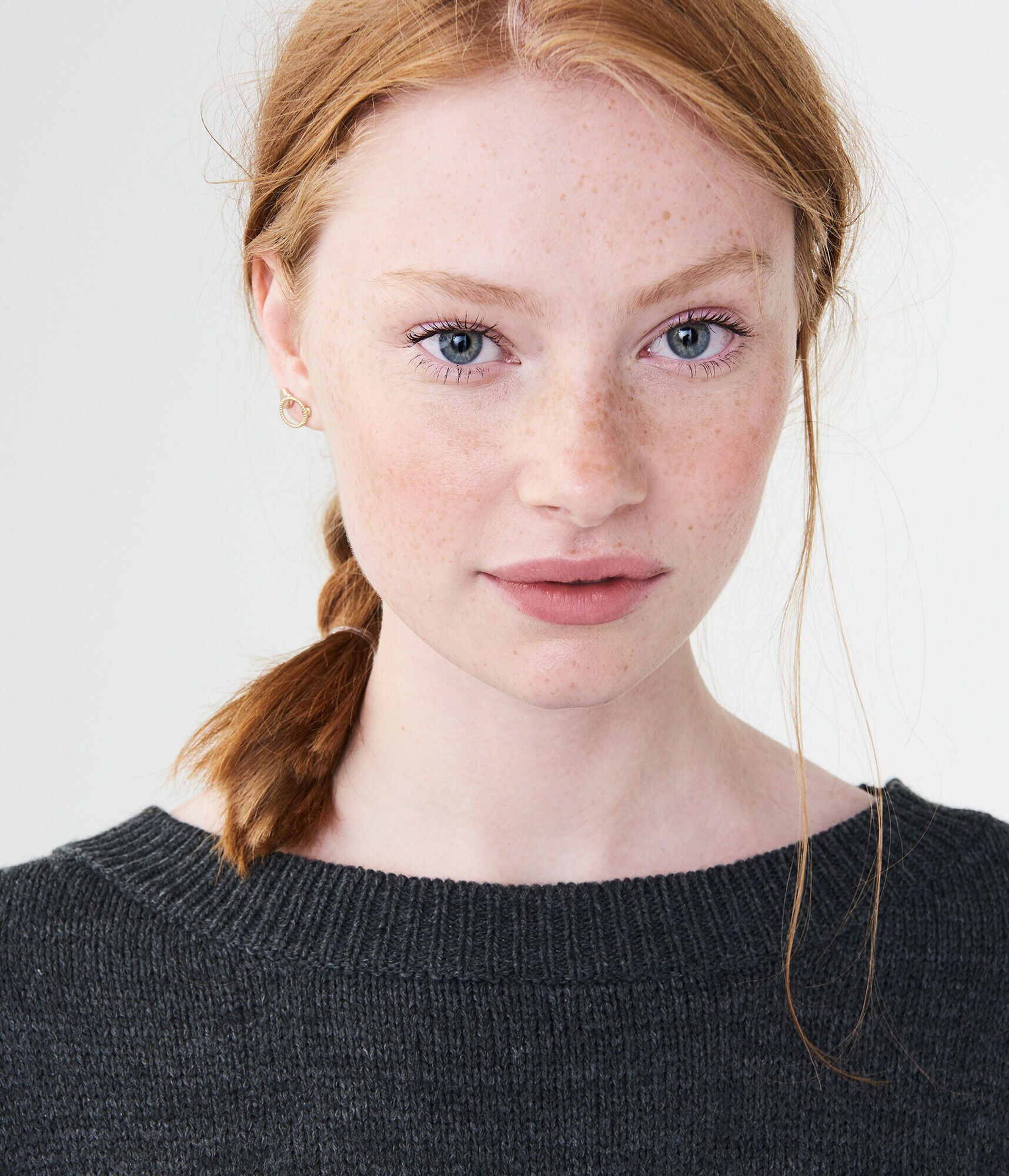 Mixed Pointelle Sweater