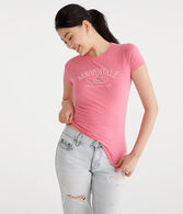 Aeropostale California Glitter Graphic Tee