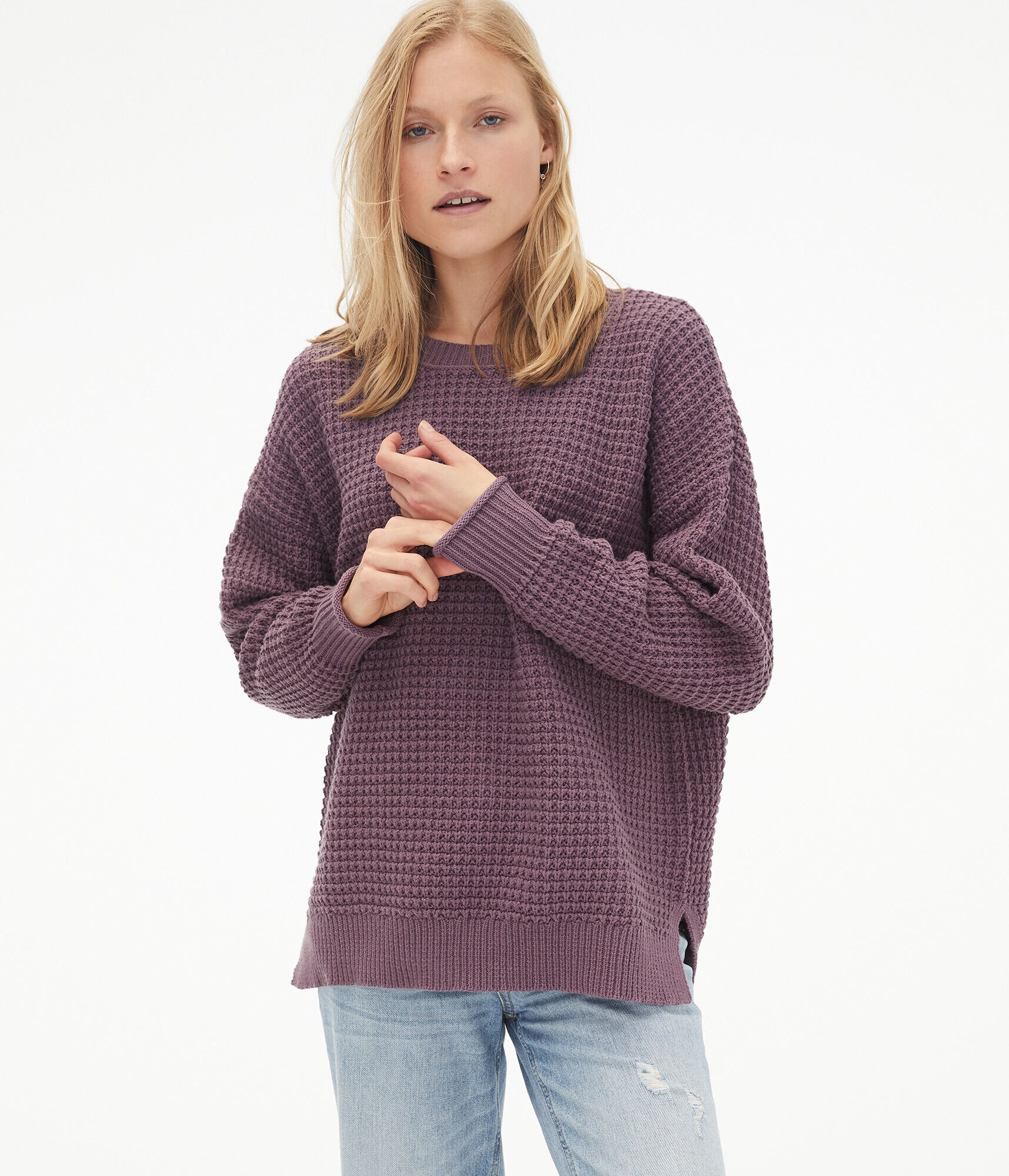 Solid Crew Tunic Sweater