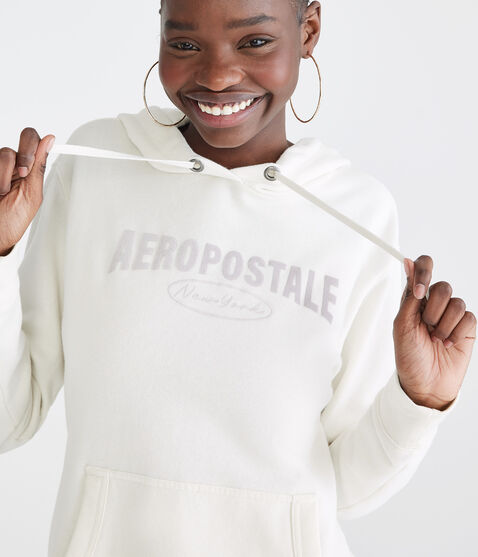 Aeropostale New York Oval Pullover Hoodie
