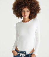 Long Sleeve Seriously Soft Smooth Crew Bodysuit