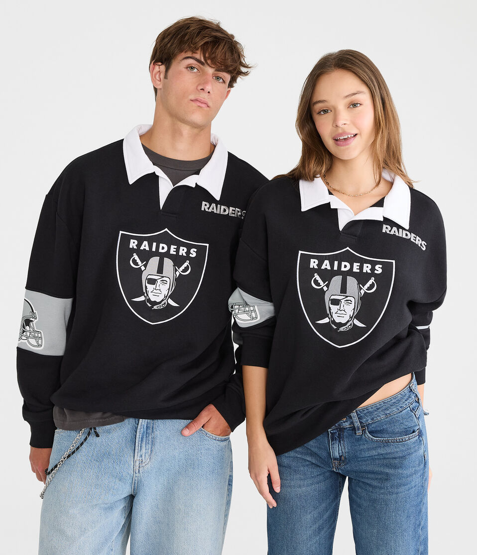 Las Vegas Raiders Rugby Sweatshirt