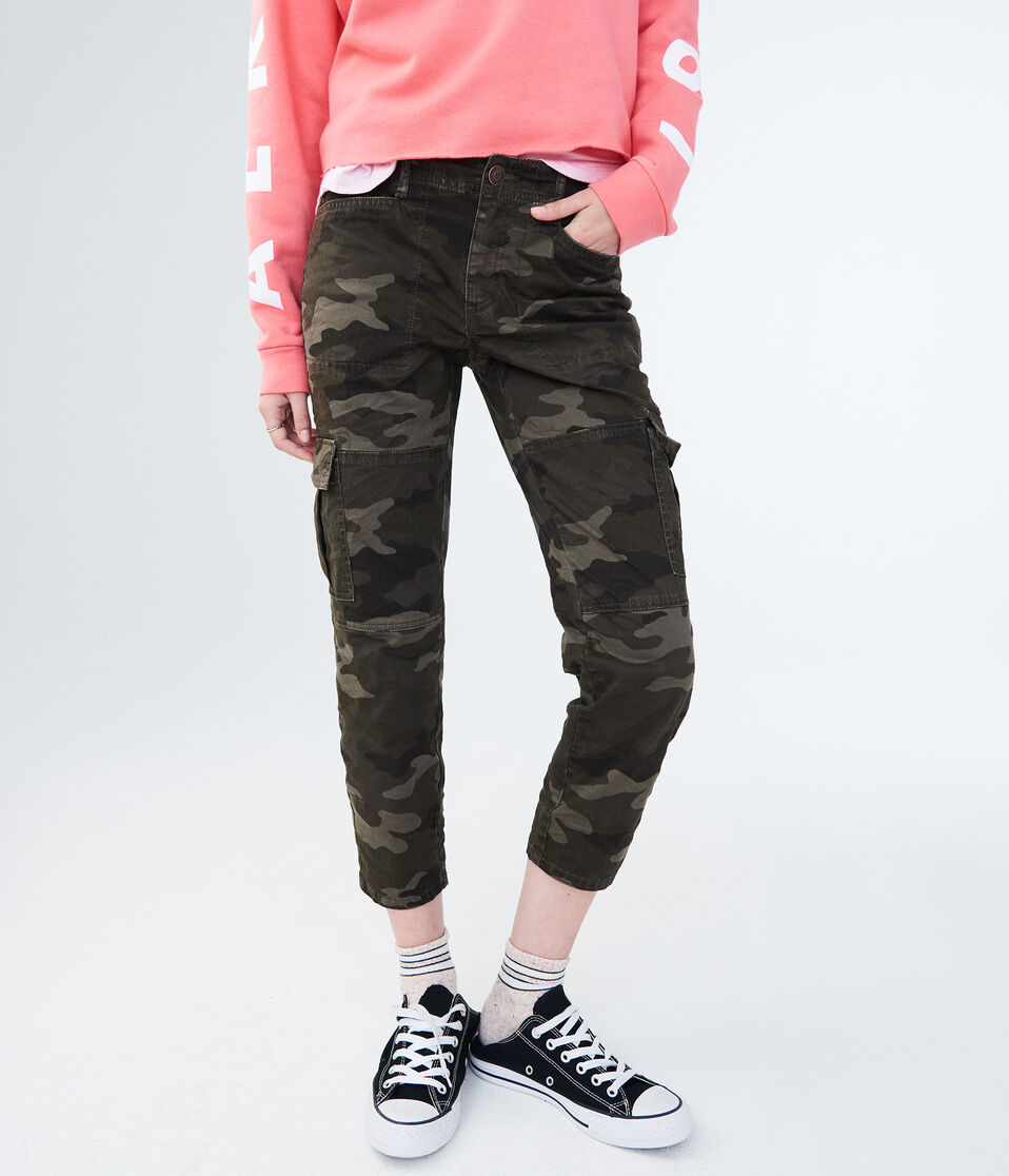 Camo Utility Cargo Pants***