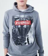 #Surprise Cheetah Pullover Hoodie