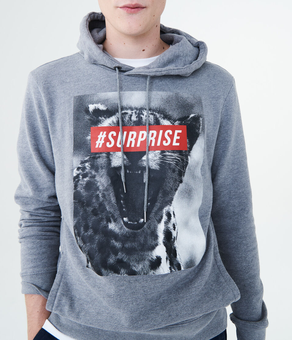 #Surprise Cheetah Pullover Hoodie