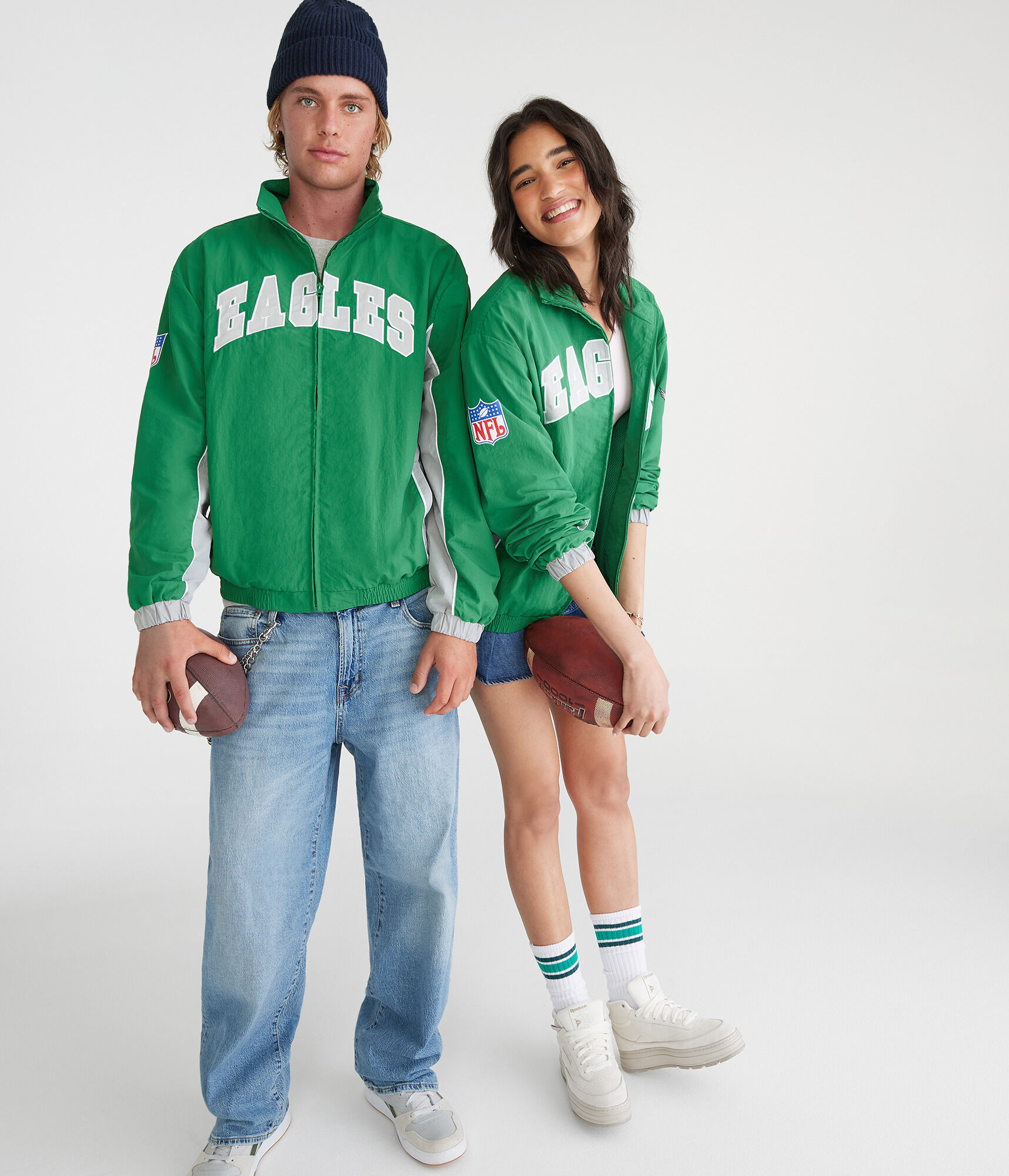 Philadelphia Eagles Full-Zip Track Jacket