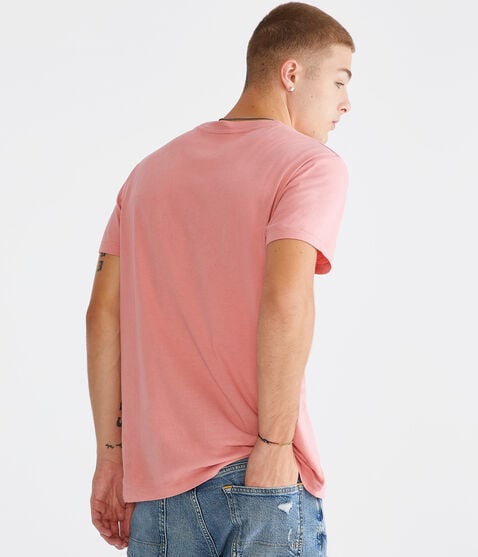 Aero Script Appliqué Graphic Tee