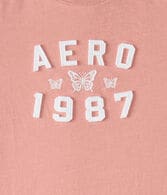 Aero 1987 Butterfly Appliqué Graphic Tee
