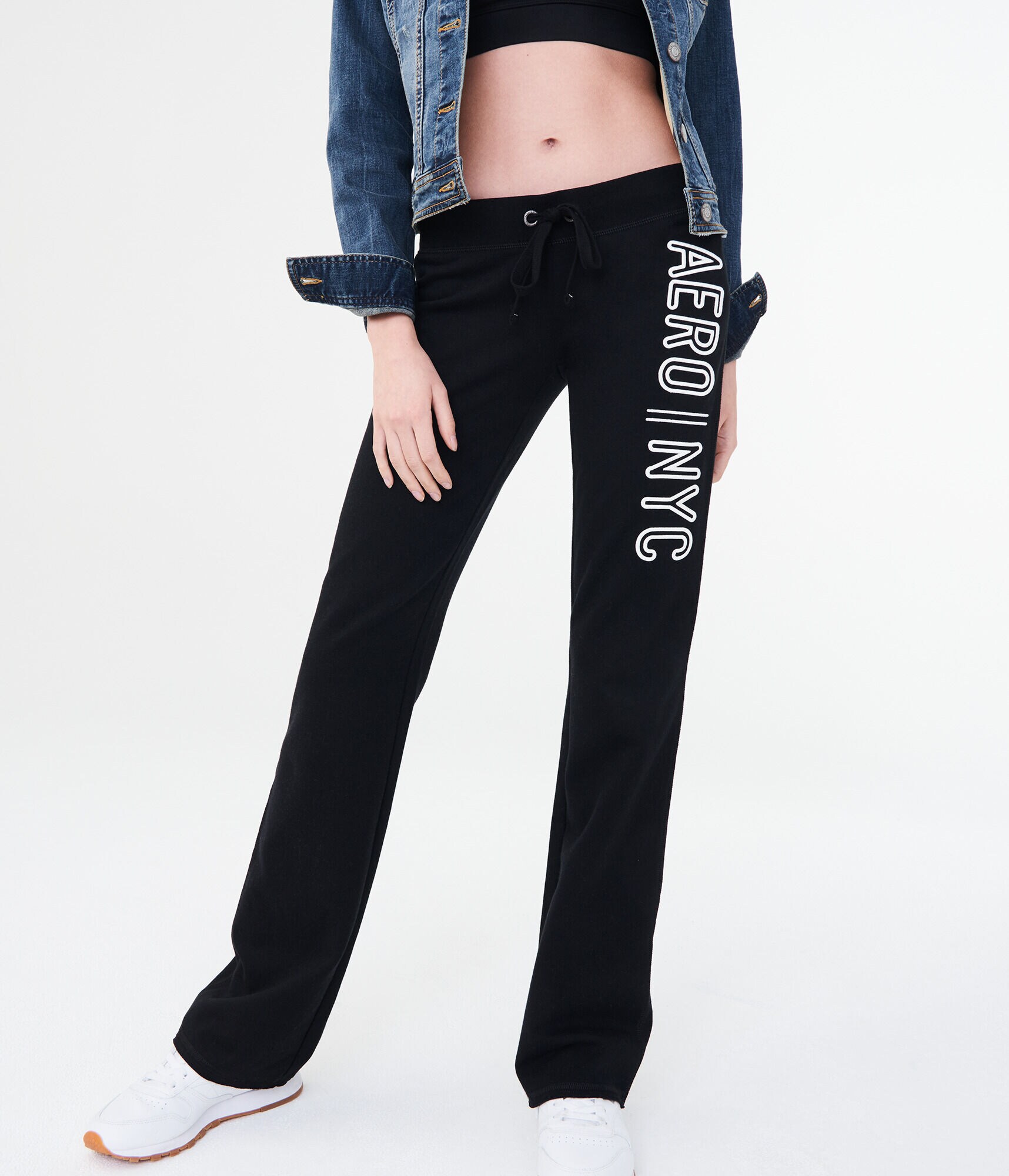 Aero NYC Flare-Leg Sweatpants