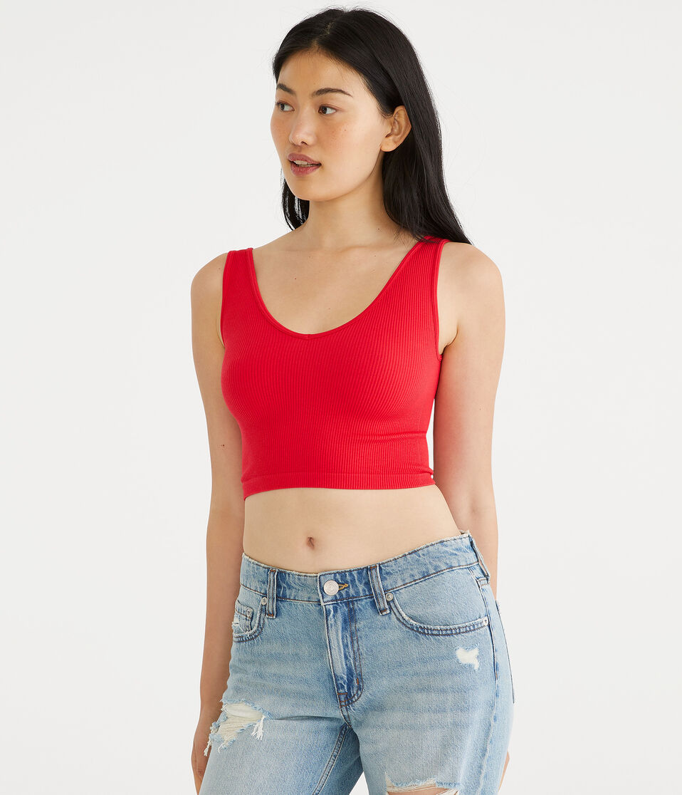 Wear 3 Ways Seamless Convertible Cropped Tank