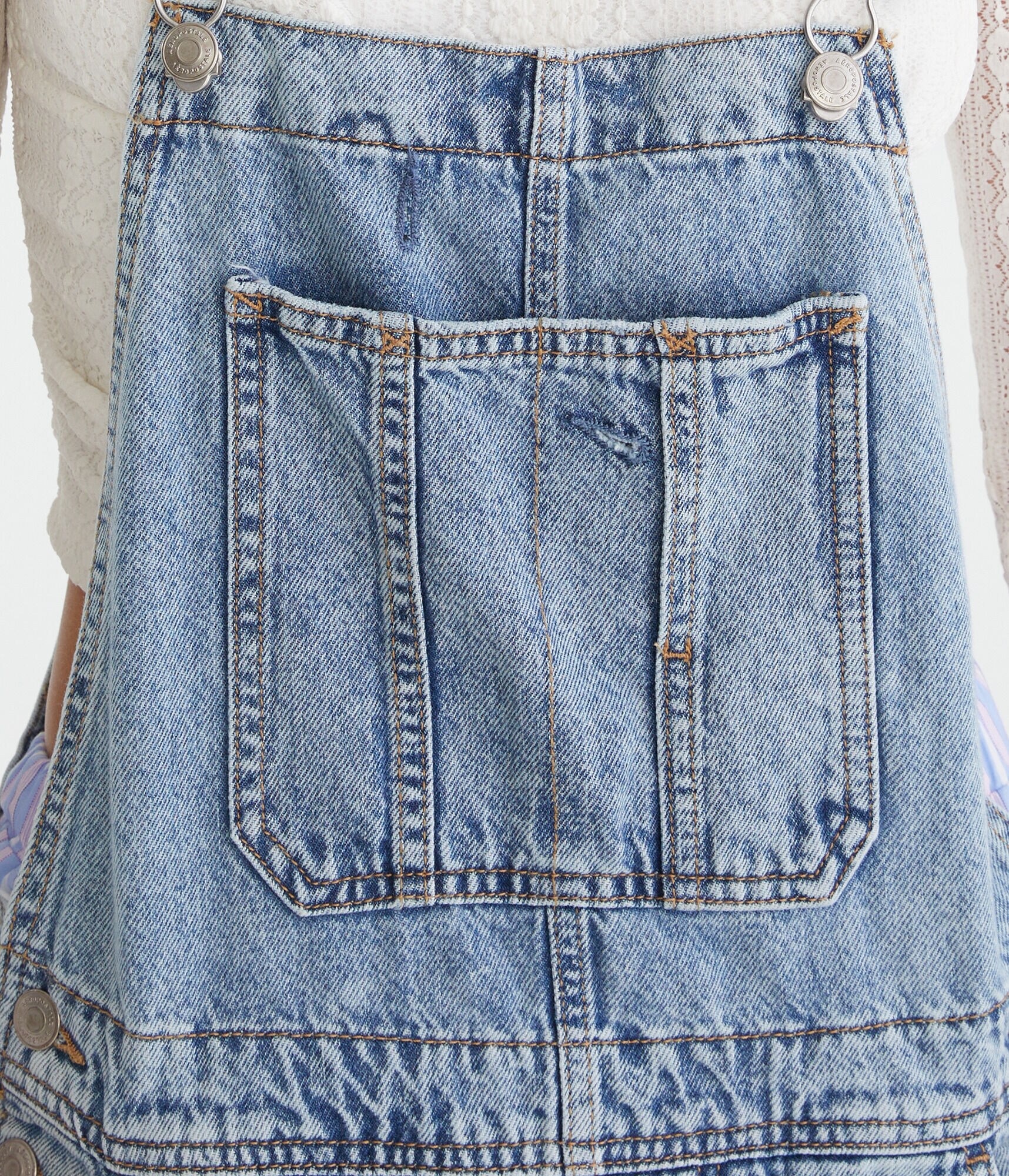 Denim Overalls