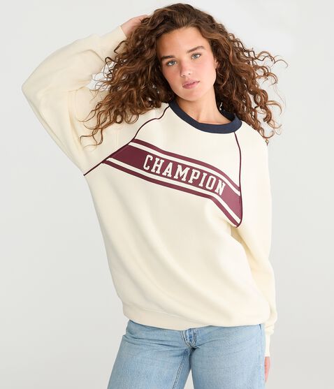 Champion Colorblocked Crew Sweatshirt Champion Colorblocked Crew Sweatshirt