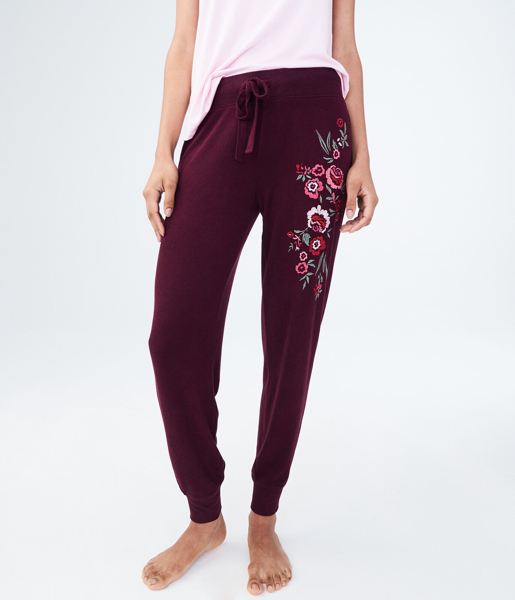 LLD Seriously Soft Embroidered Jogger Sweatpants