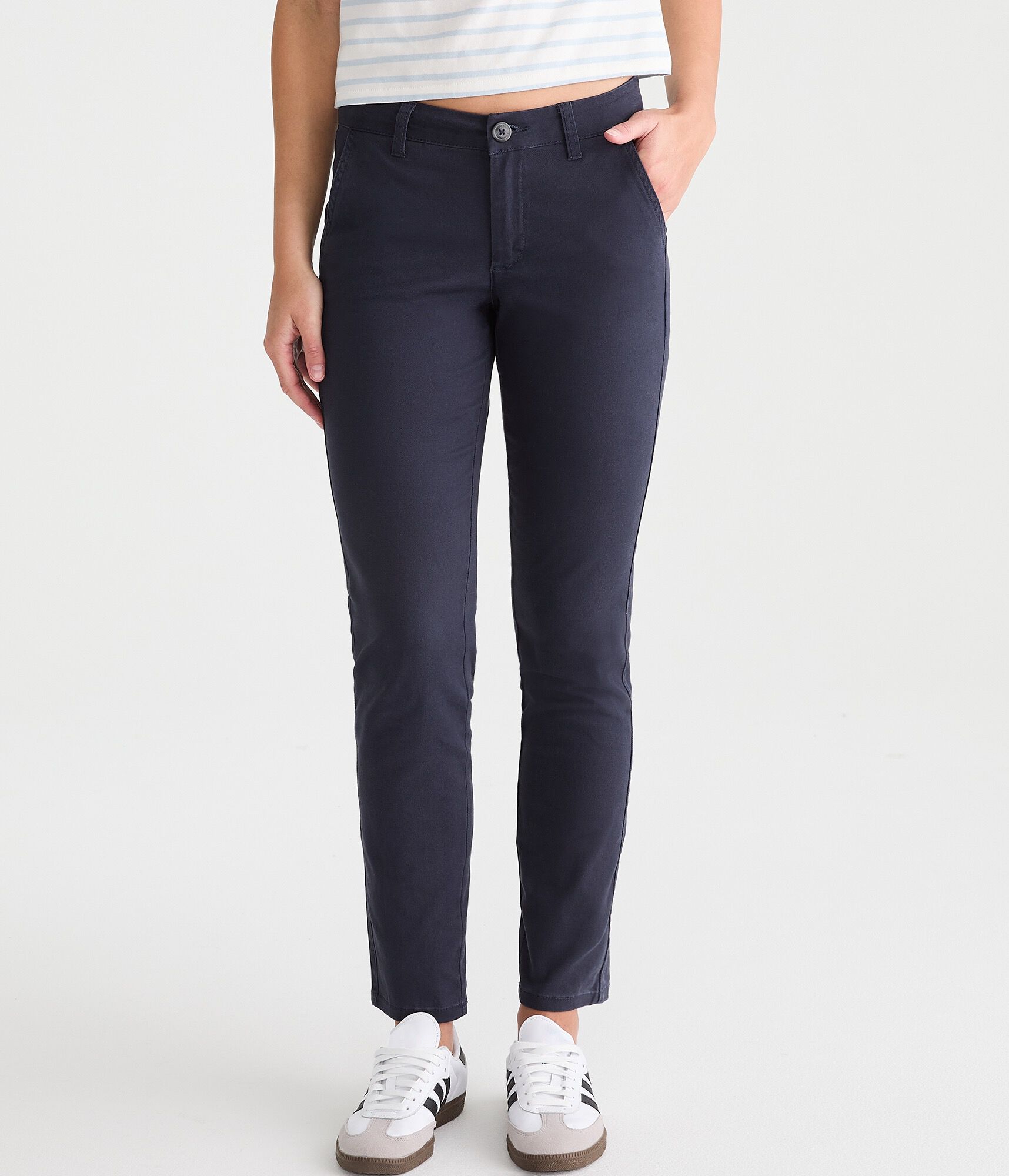 Skinny Uniform Pants