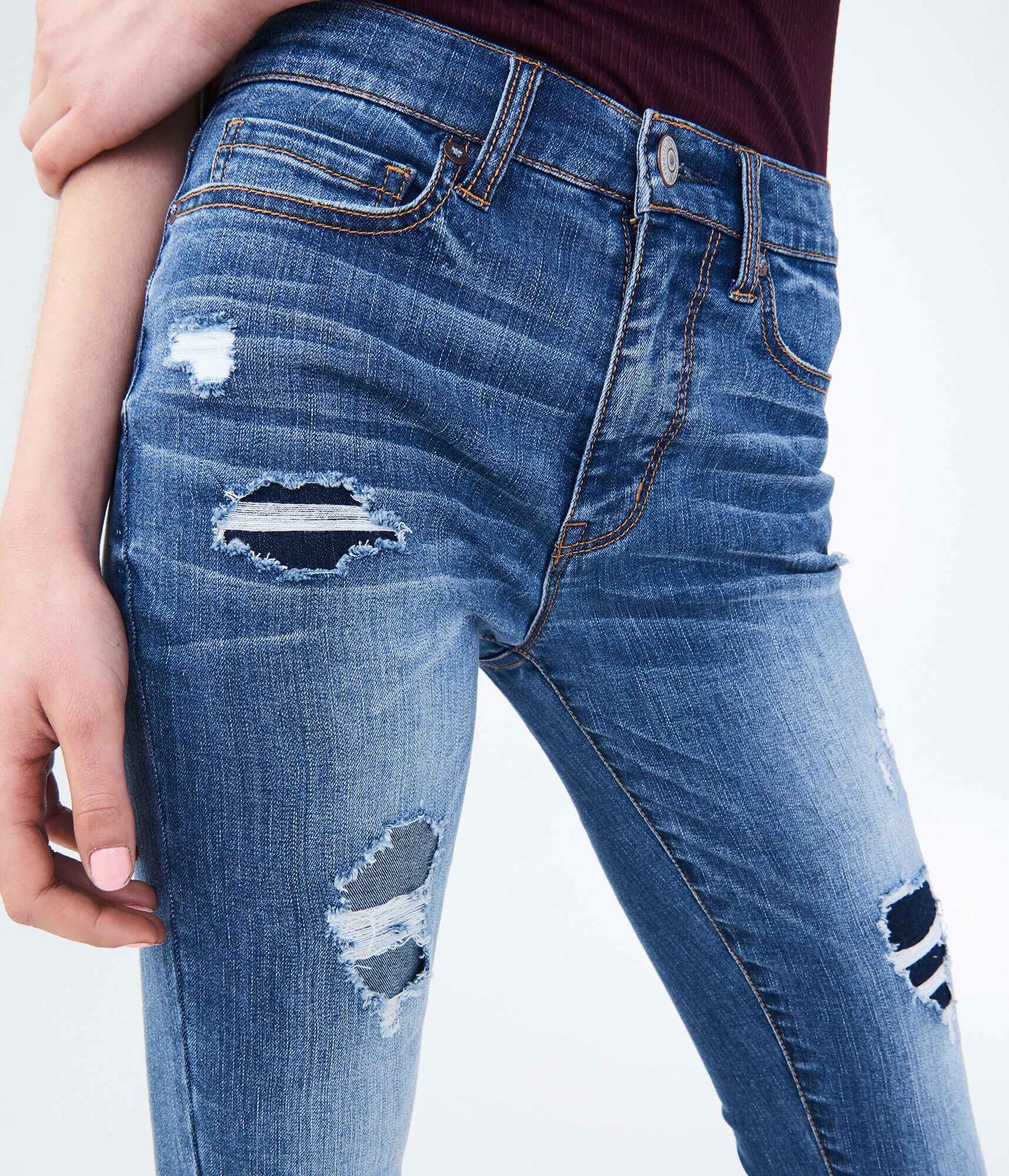 Seriously Stretchy High-Waisted Ankle Jegging