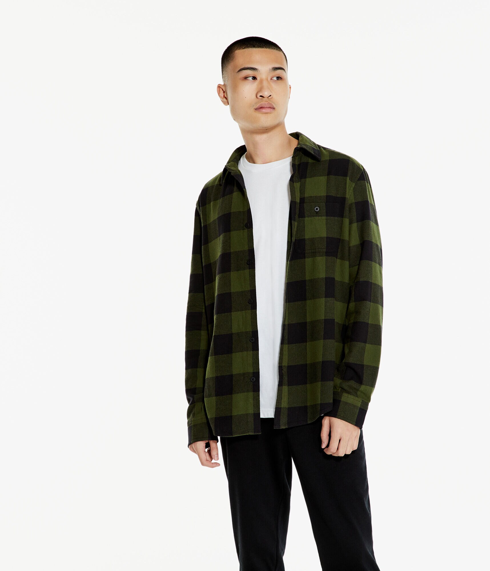 Buffalo Check Softspun Flannel Shirt