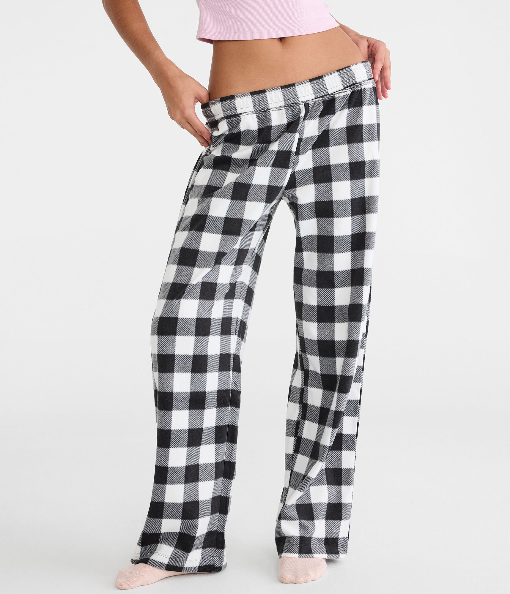 Buffalo Plaid Polyfleece Sleep Pants