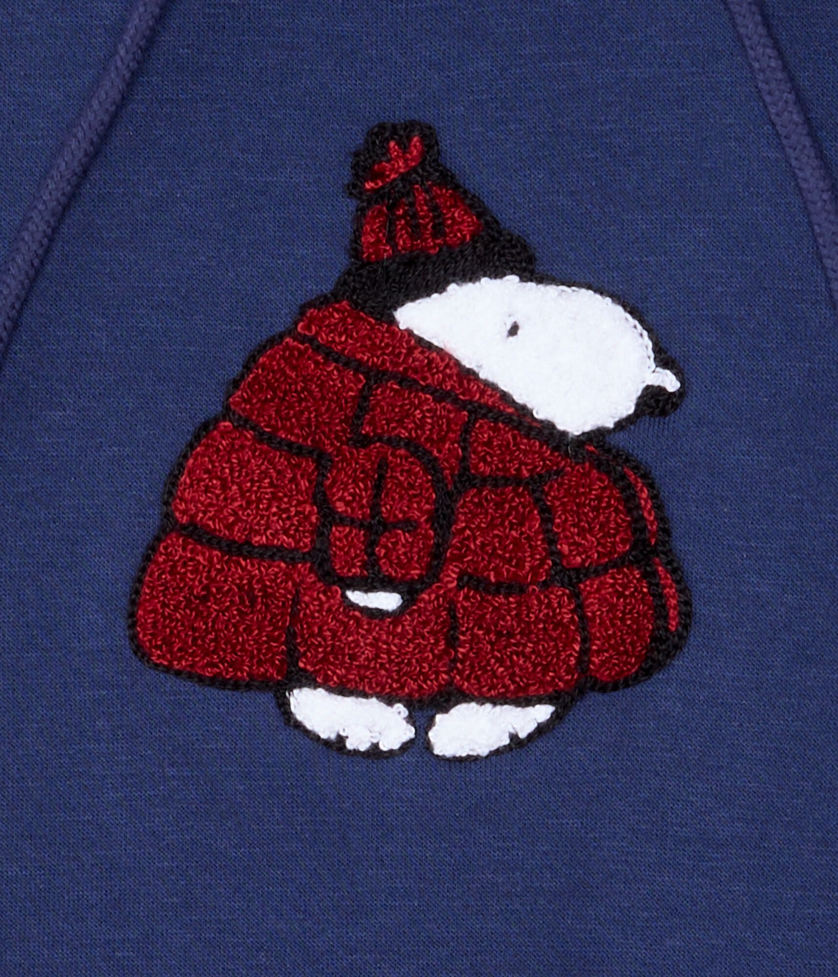 Snoopy Puffer Jacket Pullover Hoodie