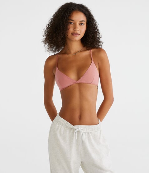 Seriously Soft Mesh Triangle Bra