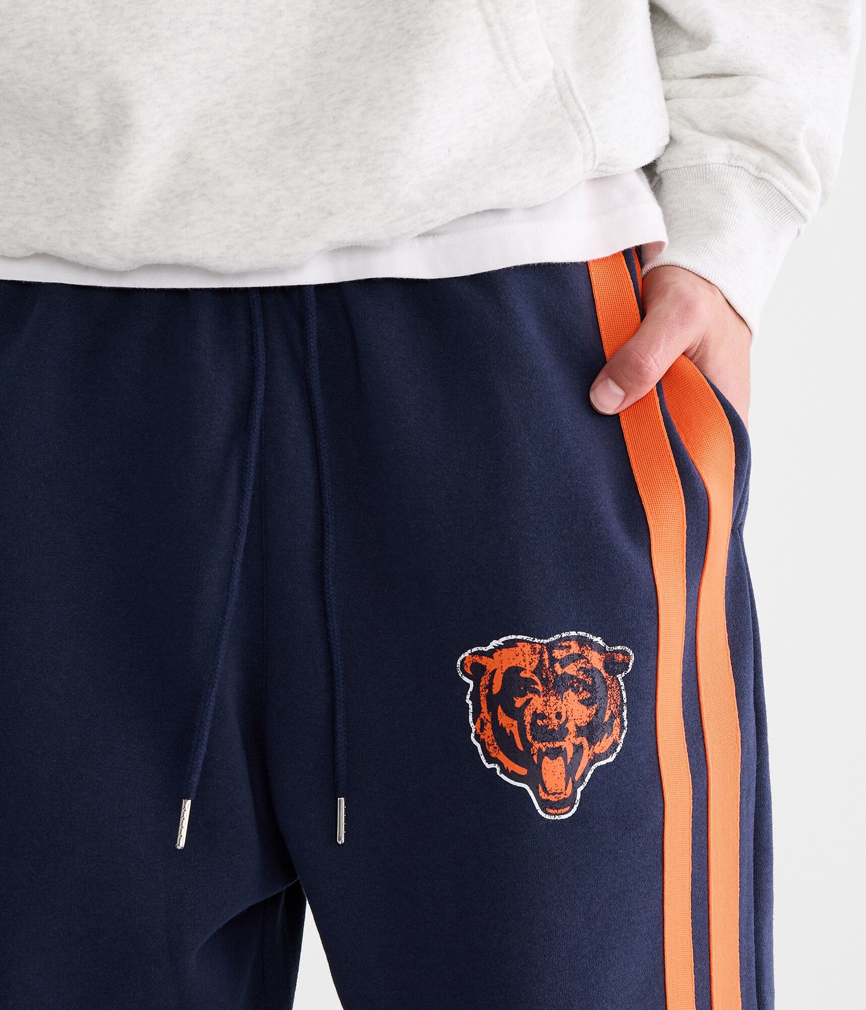 Chicago Bears Baggy Fleece Track Pants