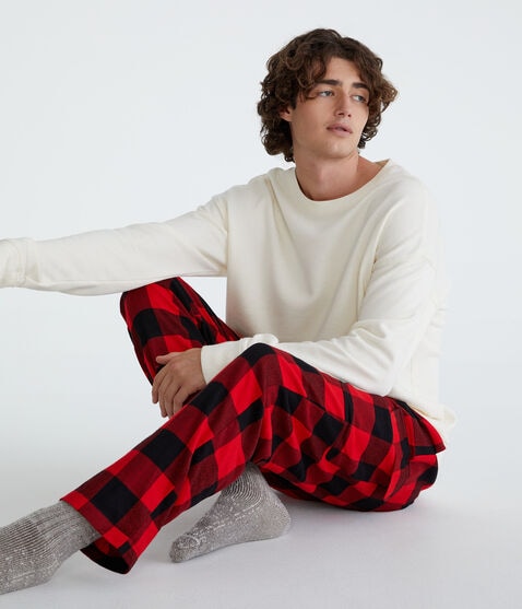 Buffalo Plaid Flannel Cargo Sleep Pants Buffalo Plaid Flannel Cargo Sleep Pants