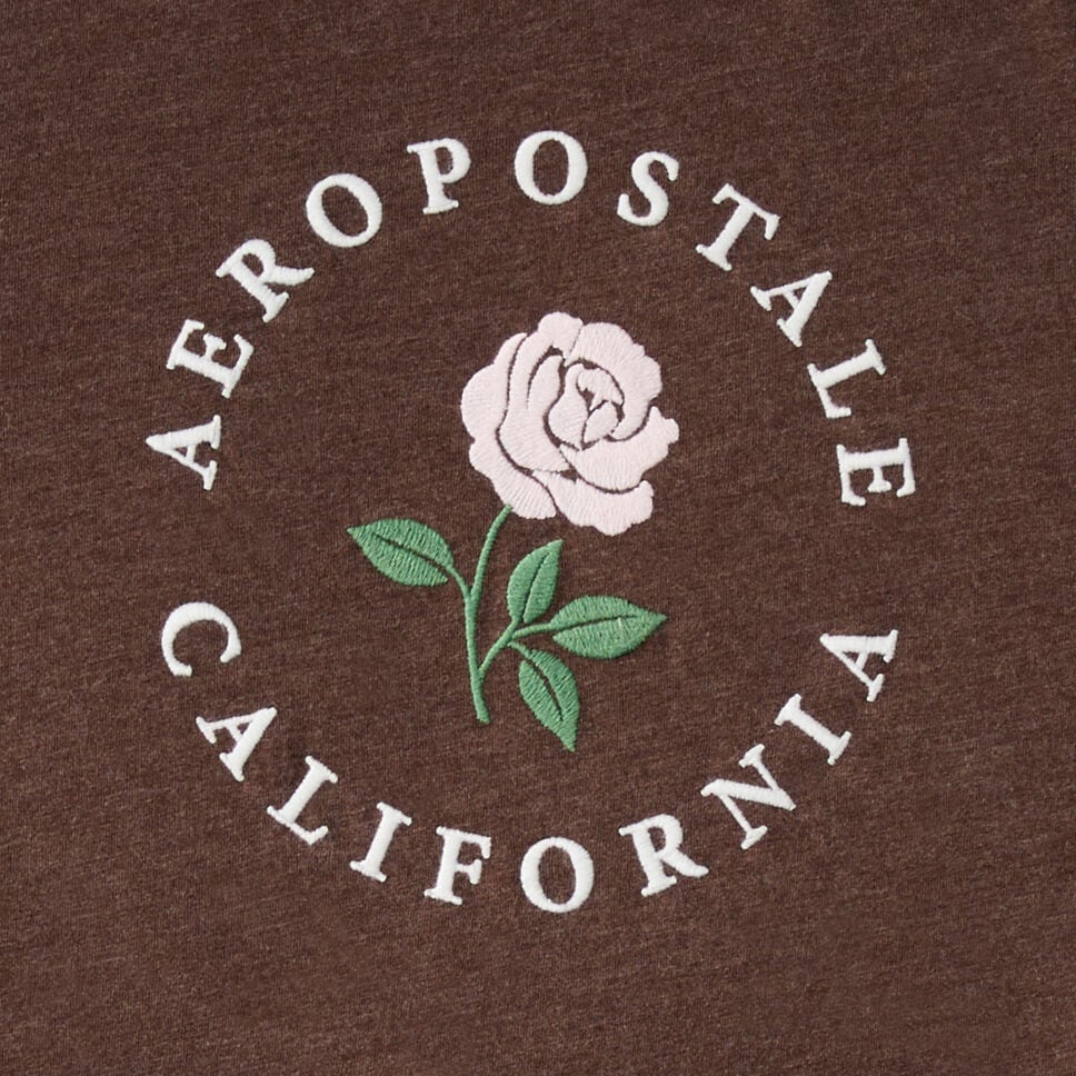 Aeropostale California Rose Graphic Tee