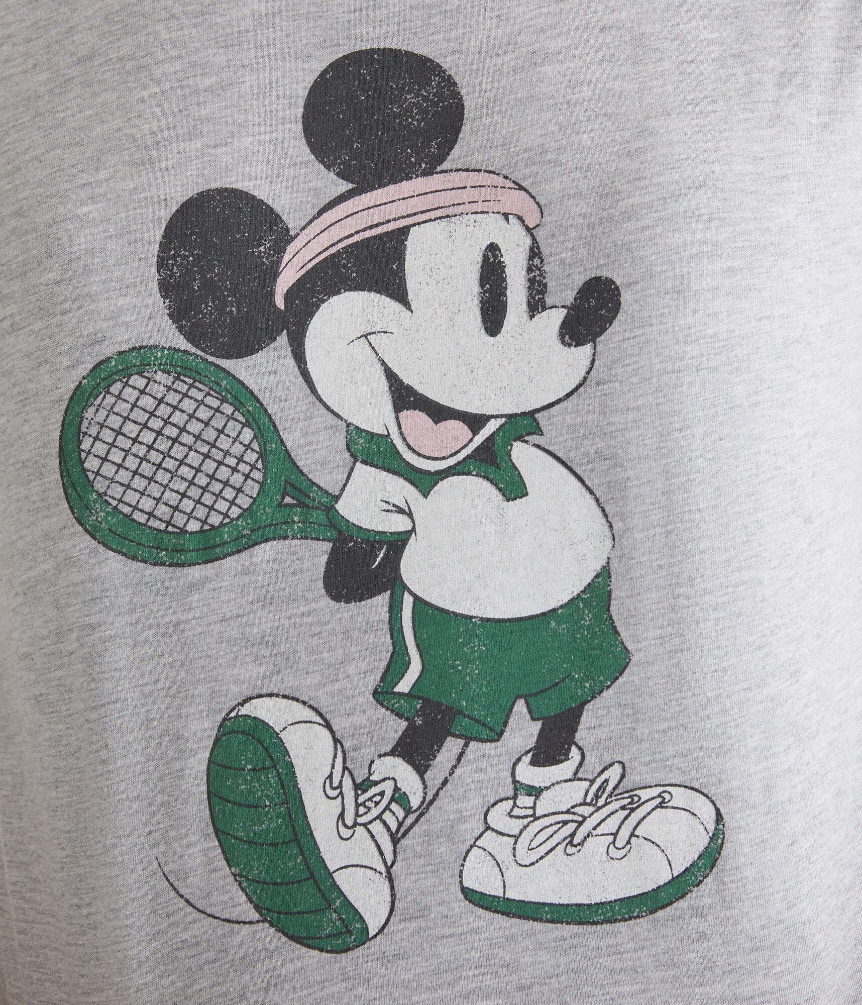 Mickey Mouse Tennis Vintage Fit Graphic Tee