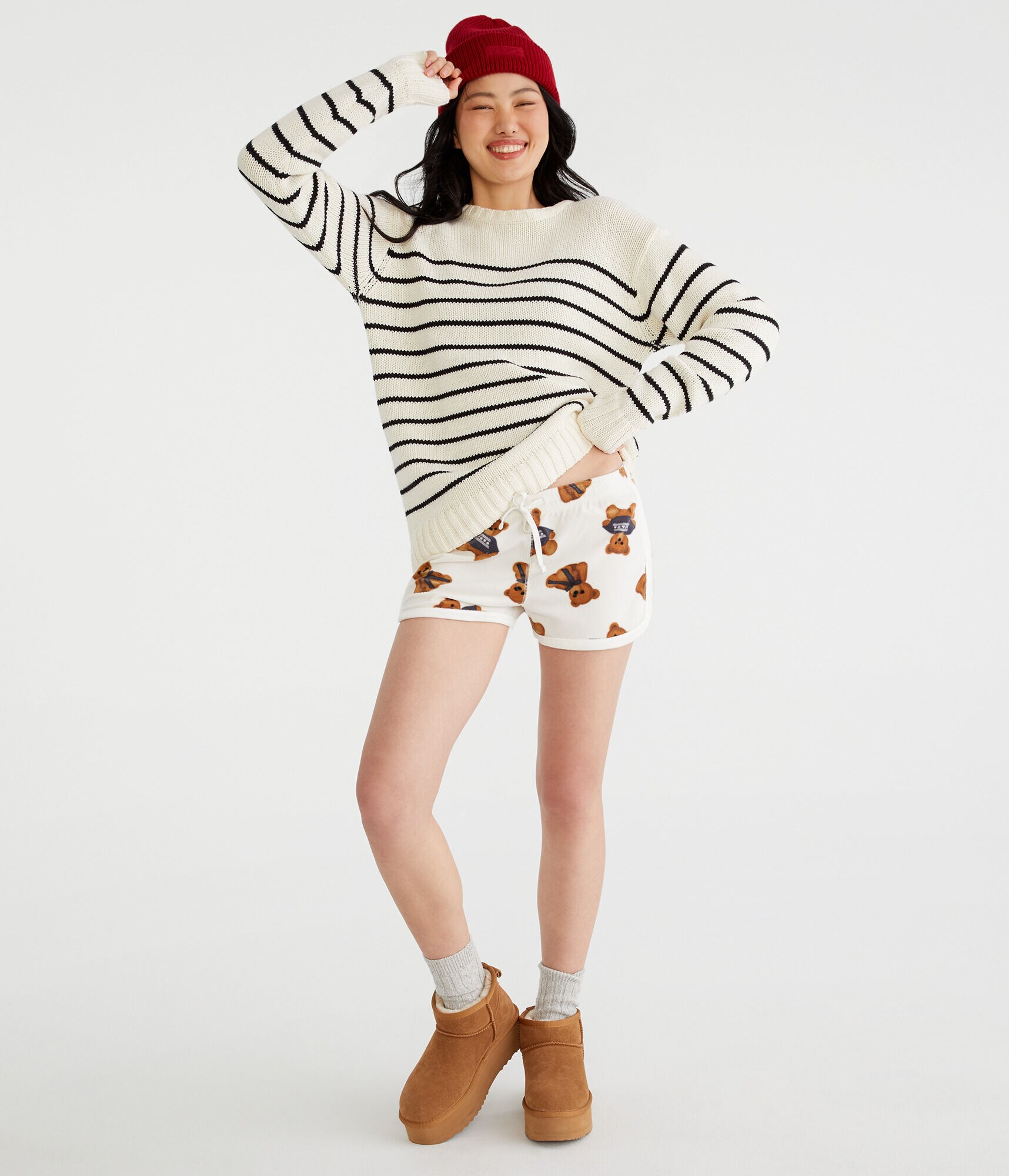 Polyfleece Sleep Shorts