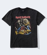 Iron Maiden Number Of The Beast Relaxed Graphic Tee