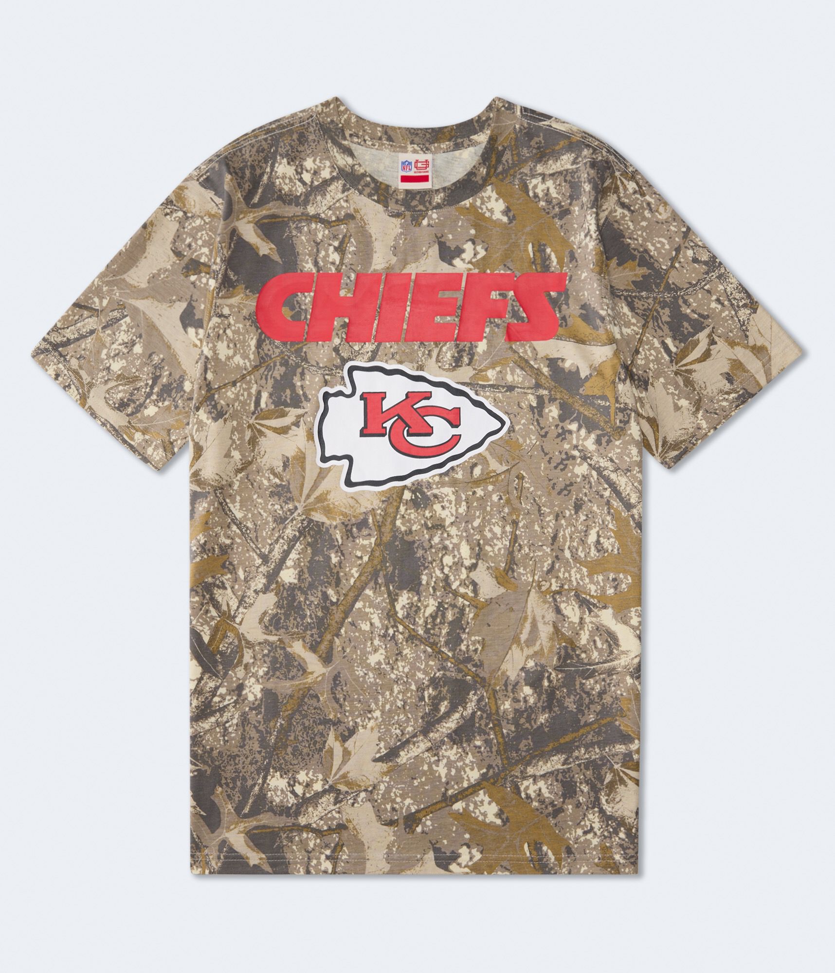 Kansas City Chiefs Forest Camo Relaxed Graphic Tee