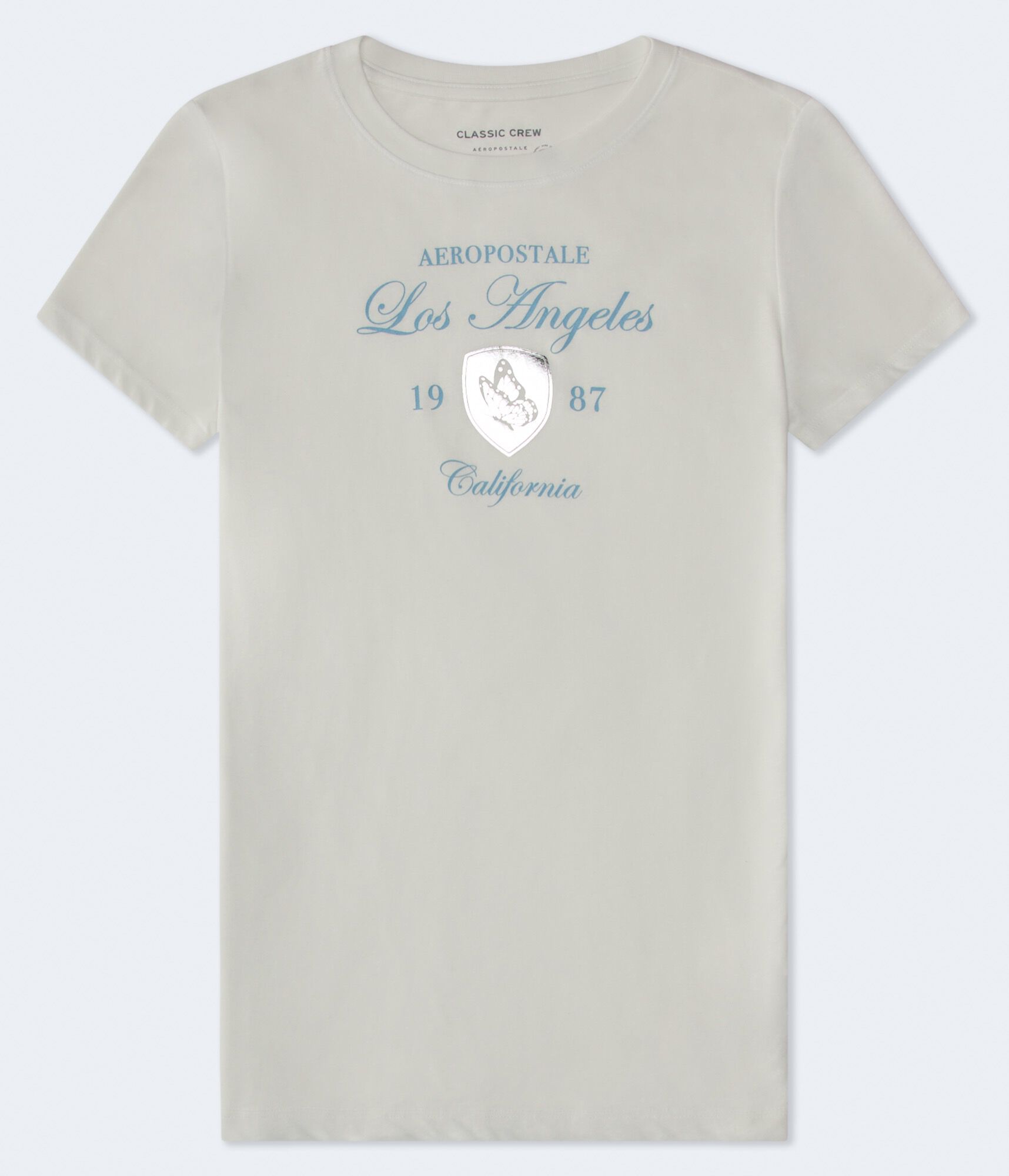 Los Angeles Butterfly Foil Graphic Tee