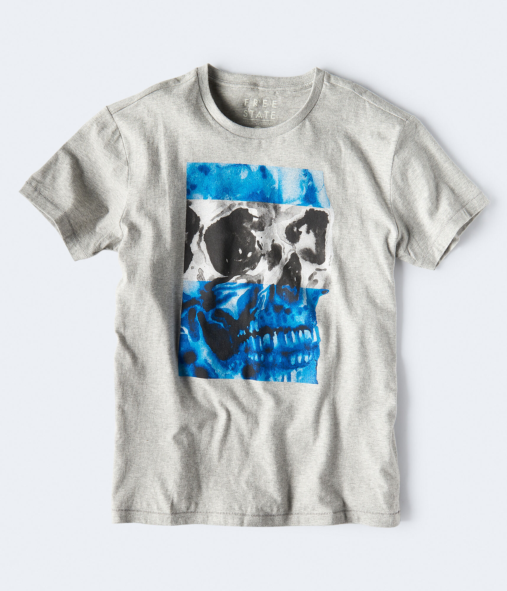 Free State Two-Tone Skull Graphic Tee