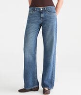 Low-Rise Baggy Wide Leg Jean